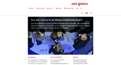 Desktop Screenshot of congressa.de